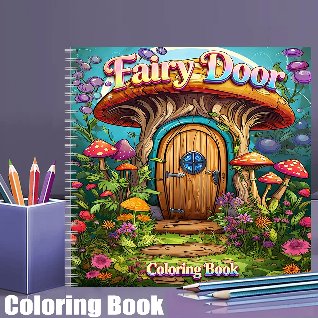 Supply Event - Livre de coloriage Porte de fée